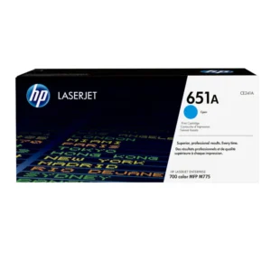 HP 651A Cyan Toner Cartridge 16,000 Pages Original CE341A Single-pack