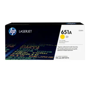 HP 651A Yellow Toner Cartridge 16,000 Pages Original CE342A Single-pack