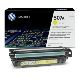 HP 507A Yellow Toner Cartridge 6,000 Pages Original CE402A Single-pack