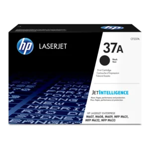 HP 37A Black Toner Cartridge 11,000 Pages Original CF237A Single-pack