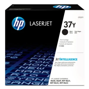 HP 37Y Black Toner Cartridge 41,000 Pages Original CF237Y Single-pack