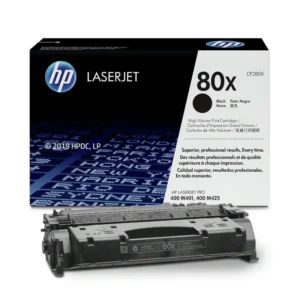 HP 80X Black High Yield Toner Cartridge 6,900 Pages Original CF280X Single-pack