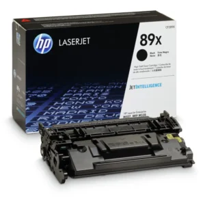 HP 89X Black High Yield Toner Cartridge 10000 Pages Original CF289X Single-pack